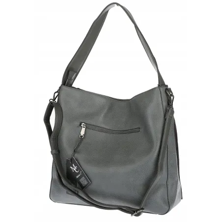Torebka damska shopper A4 elegancka do pracy włoska marka MC428 Szara