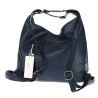 Torebka Damska Shopper Listonoszka Plecak 2w1 na Ramię 88021 Granatowa