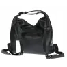 Torebka Damska Shopper Listonoszka Plecak 2w1 worek na Ramię 88021 Czarna