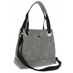 Torebka Damska Worek Listonoszka Pojemna Torba na Ramię YD8904 Grey