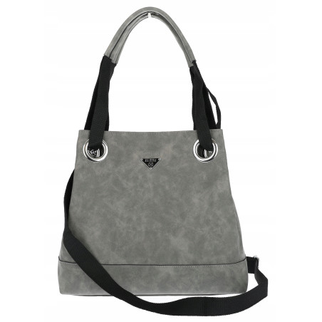Torebka Damska Worek Listonoszka Pojemna Torba na Ramię YD8904 Grey