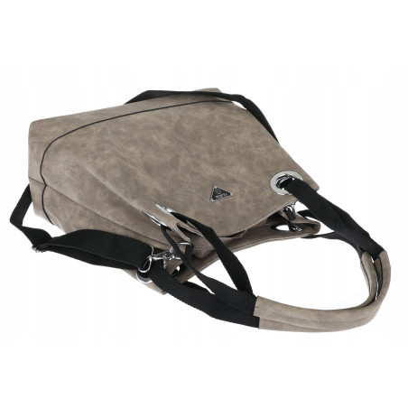 Torebka Damska Worek Listonoszka Pojemna Torba na Ramię YD8904 D.Khaki
