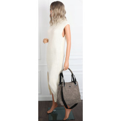 Torebka Damska Worek Listonoszka Pojemna Torba na Ramię YD8904 D.Khaki