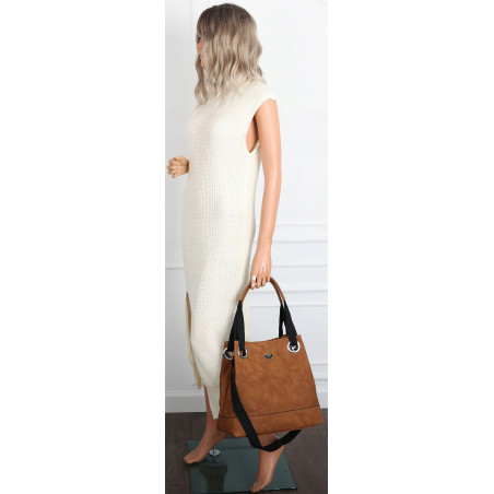 Torebka Damska Worek Listonoszka Pojemna Torba na Ramię YD8904 Tete-A-Tint