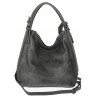Torebka Damska listonoszka worek na ramię duża pojemna miejska MC810 Szara
