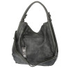 Torebka Damska listonoszka worek na ramię duża pojemna miejska MC810 Szara
