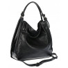 Torebka Damska listonoszka worek na ramię duża pojemna miejska MC810 Czarna