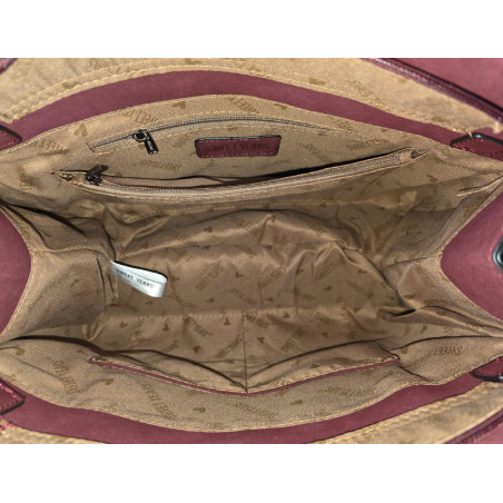 Torebka damska duża listonoszka pojemna modna torba kuferek 6868 Czarna