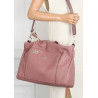 Torebka Damska Shopper Listonoszka na Ramię włoska marka CH3320 Różowa