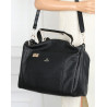 Torebka Damska Shopper Listonoszka na Ramię włoska marka CH3320 Czarna