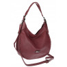 Torebka Damska Worek shopper włoska marka CHARRO pojemna CH5528 Bordowa