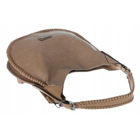 Torebka Damska Worek shopper włoska marka CHARRO pojemna CH5528 Beżowa