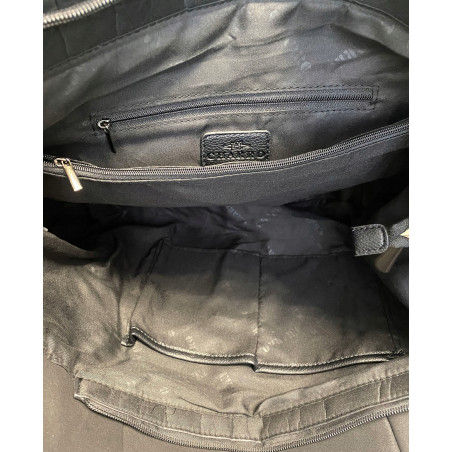 Torebka Damska Worek shopper włoska marka CHARRO pojemna CH5528 Bordowa