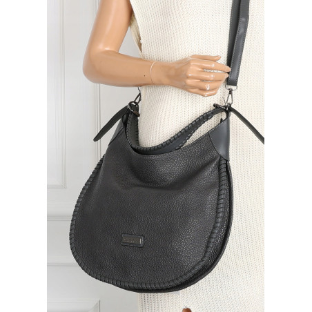 Torebka Damska Worek shopper włoska marka CHARRO pojemna CH5528 Szara