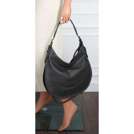 Torebka Damska Worek shopper włoska marka CHARRO pojemna CH5528 Szara