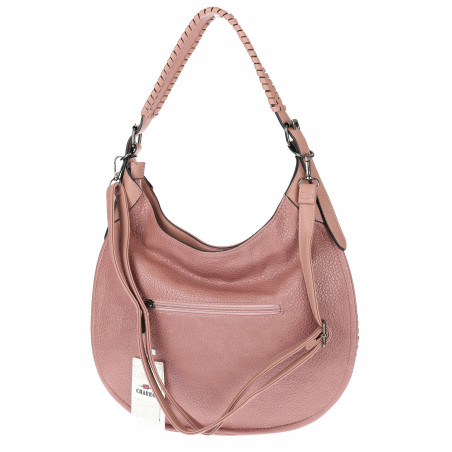 Torebka Damska Worek shopper włoska marka CHARRO pojemna CH5528 Różowa