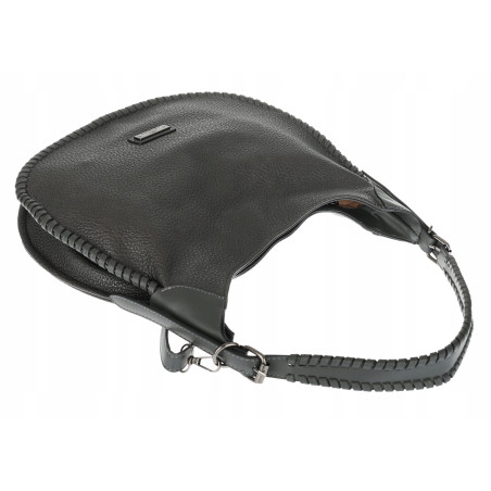 Torebka Damska Worek shopper włoska marka CHARRO pojemna CH5528 Szara