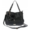 Torebka Damska Shopperka włoska marka CHARRO Pojemna A4 Torba CH6626 Czarna