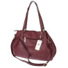 Torebka Damska Shopperka włoska marka CHARRO Pojemna A4 CH7719 Bordowa