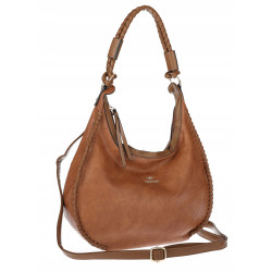 Torebka Damska Worek shopper włoska marka CHARRO pojemna CH3316 Brown