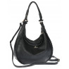 Torebka Damska Worek shopper włoska marka CHARRO pojemna CH3316 Czarna