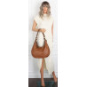 Torebka Damska Worek shopper włoska marka CHARRO pojemna CH3316 Brown