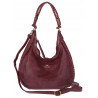 Torebka Damska Worek shopper włoska marka CHARRO pojemna CH3316 Bordowa