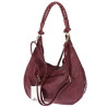 Torebka Damska Worek shopper włoska marka CHARRO pojemna CH3316 Bordowa