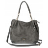Torebka Damska Worek shopper włoska marka CHARRO pojemna CH7720 Szara