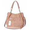 Torebka Damska Worek shopper włoska marka CHARRO pojemna CH7720 Różowa