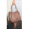 Torebka Damska Worek shopper włoska marka CHARRO pojemna CH7720 Różowa