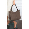 Torebka Damska Worek shopper włoska marka CHARRO pojemna CH3314 Czekoladowa