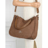 Torebka Damska Worek shopper włoska marka CHARRO pojemna CH3314 Brązowa