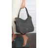 Torebka Damska Worek shopper włoska marka CHARRO pojemna Duża CH3314 Szara