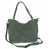 Torebka Damska Worek shopper włoska marka CHARRO pojemna CH3314 Zielona