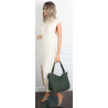 Torebka Damska Worek shopper włoska marka CHARRO pojemna CH3314 Zielona