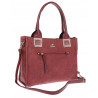 Torebka Damska Listonoszka Shopper Duża A4 włoska marka CHARRO 3313 Bordowa