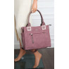 Torebka Damska Listonoszka Shopper Duża A4 włoska marka CHARRO 3313 Różowa
