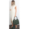 Torebka Damska Listonoszka Shopper A4 duża włoska marka CHARRO 3313 Zielona