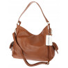Torebka Damska Shopperka Pojemna Modna Torba Listonoszka 9560 Brązowa