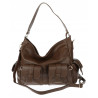 Torebka Damska Shopperka Pojemna Modna Torba Listonoszka 9560 Czekoladowa