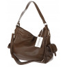 Torebka Damska Shopperka Pojemna Modna Torba Listonoszka 9560 Czekoladowa