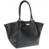 Torebka Damska Shopperka Pojemna Modna Duża Torba Listonoszka 14081 Czarna