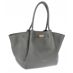Torebka Damska Shopperka Pojemna Modna Duża Torba Listonoszka 14081 Szara