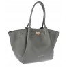 Torebka Damska Shopperka Pojemna Modna Duża Torba Listonoszka 14081 Szara