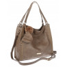 Torebka Damska Shopperka włoska marka CHARRO A4 Pojemna Duża CH6626 Brązowa
