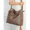 Torebka Damska Shopperka włoska marka CHARRO A4 Pojemna Duża CH6626 Brązowa