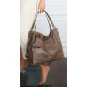 Torebka Damska Shopperka włoska marka CHARRO A4 Pojemna Duża CH6626 Brązowa