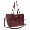 Torebka Damska Shopperka Pojemna Modna Torba Listonoszka 14088 Bordowa
