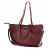 Torebka Damska Shopperka Pojemna Modna Torba Listonoszka 14088 Bordowa